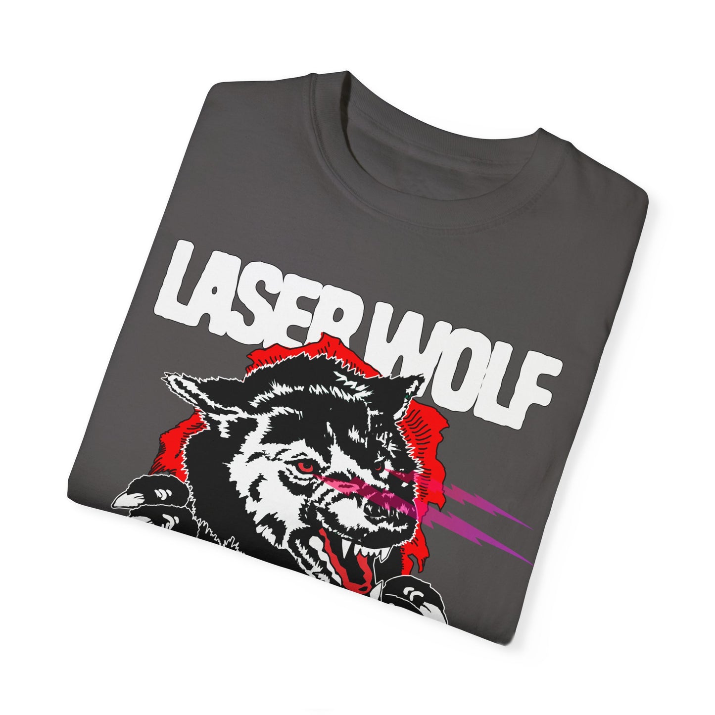 Ripper Style Wolf Garment-Dyed T-shirt