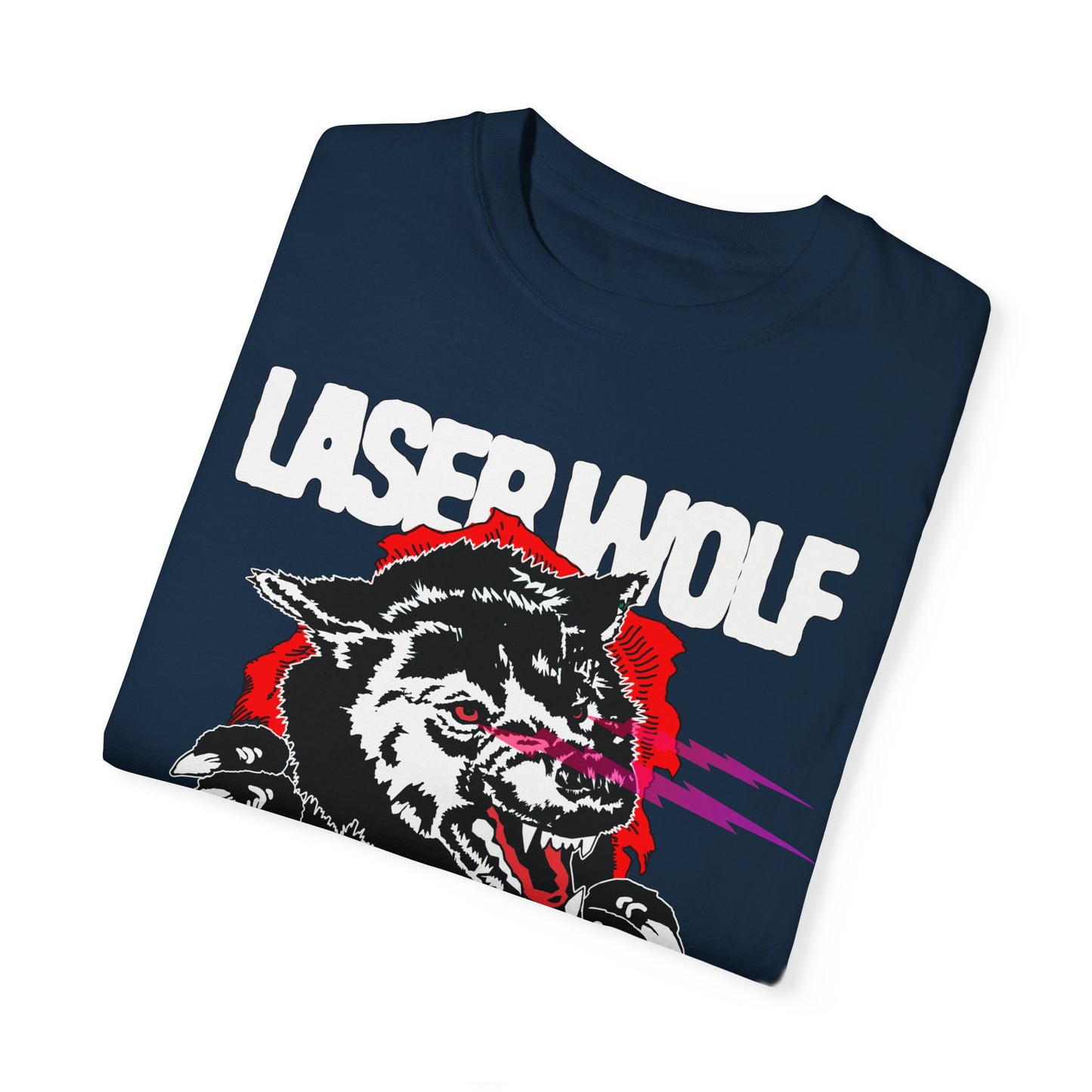 Ripper Style Wolf Garment-Dyed T-shirt